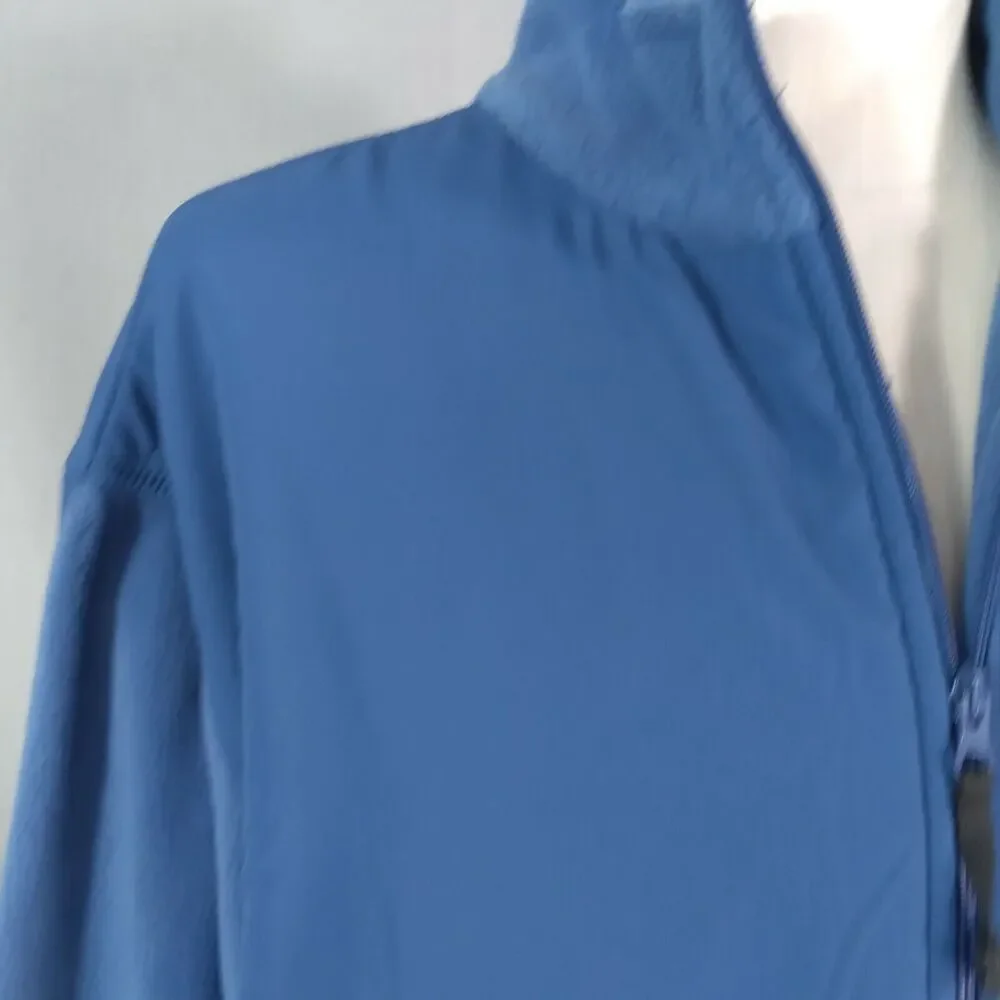 Chaps Ralph Lauren‎ Fleece Jacket Mens 2XL Blue Full Zip Outdoor